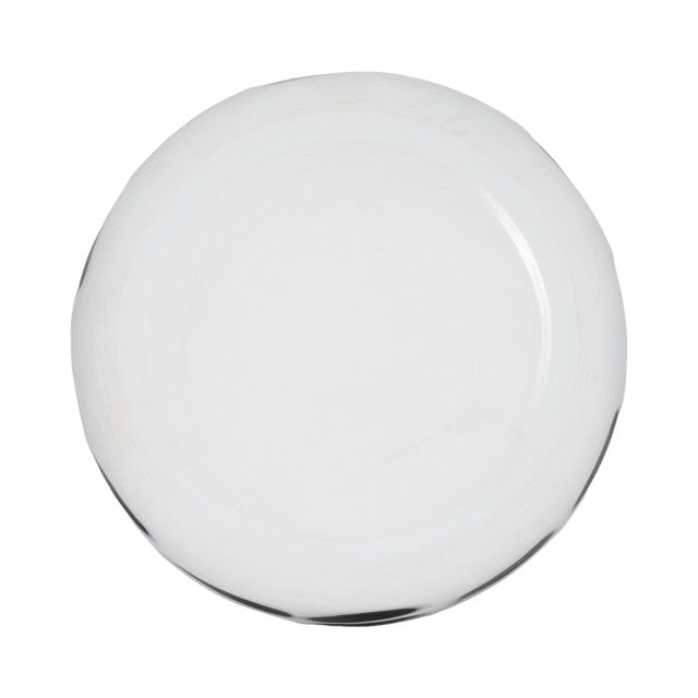 Bowl Zoe negro y blanco en vidrio