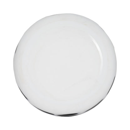 Bowl Zoe negro y blanco en vidrio