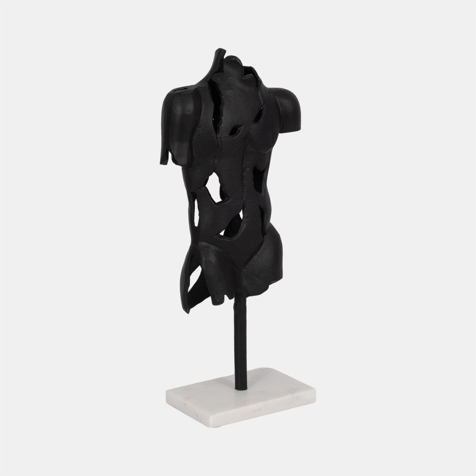 Busto Crackeado Negro