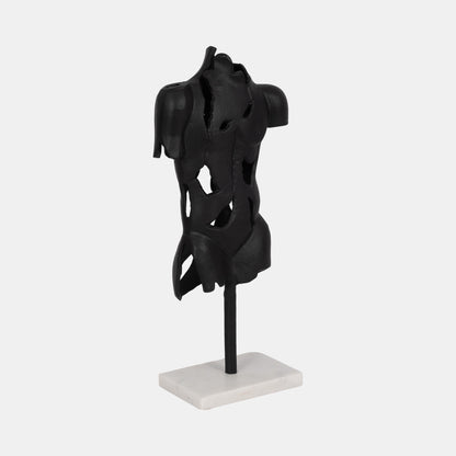 Busto Crackeado Negro