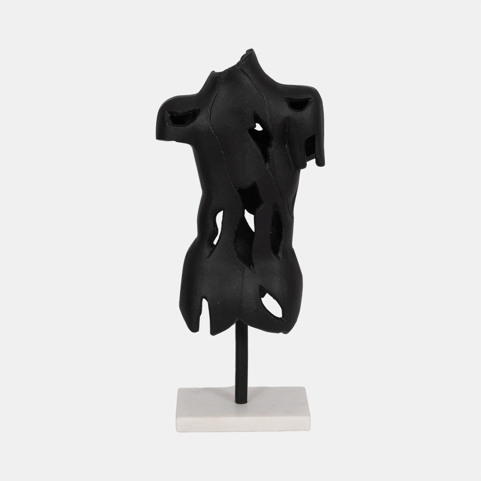 Busto Crackeado Negro