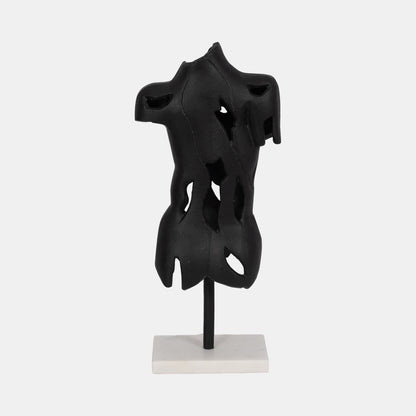Busto Crackeado Negro