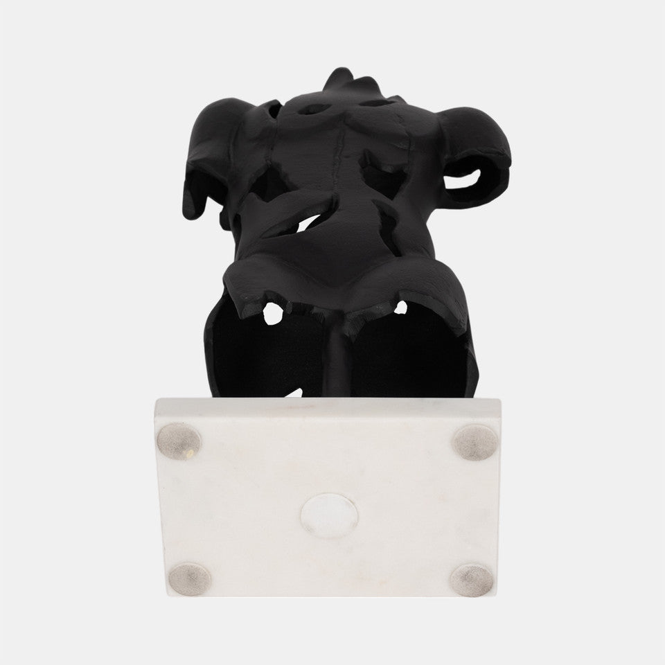 Busto Crackeado Negro
