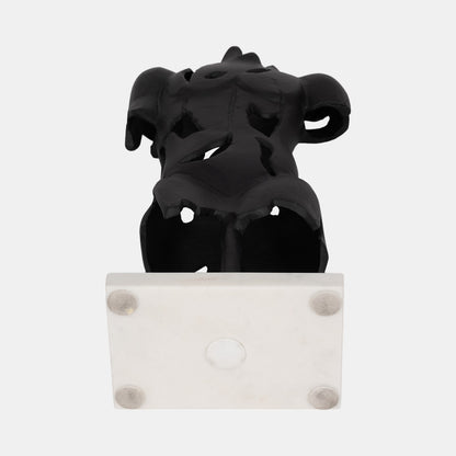 Busto Crackeado Negro