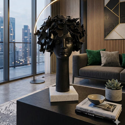 Figura Cabeza de Mariposas