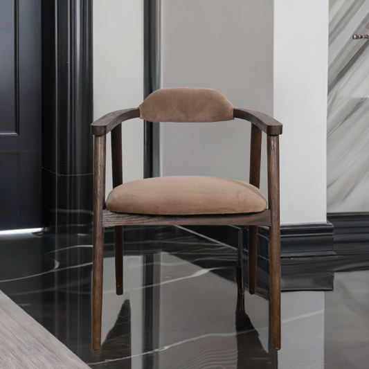 Silla de Comedor Aurora Velvio Beige