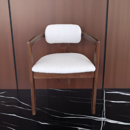 Silla Comedor Lugano Natura Blanco Invierno