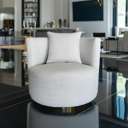 Loungechair Giratorio Rivera Color Natural