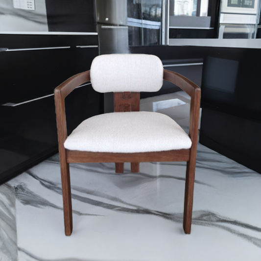 Silla Comedor Lugano Natura Blanco Invierno