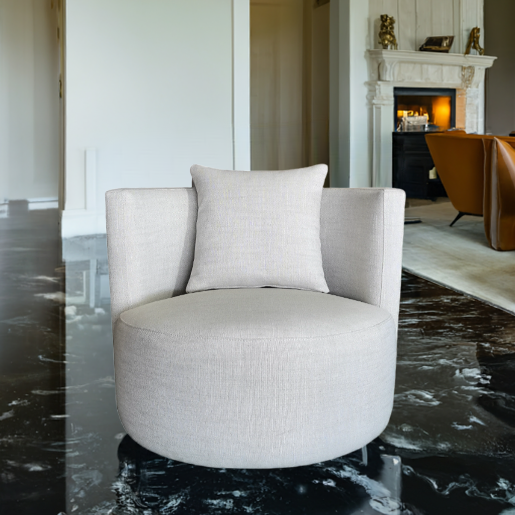 Loungechair Giratorio Rivera Color Natural