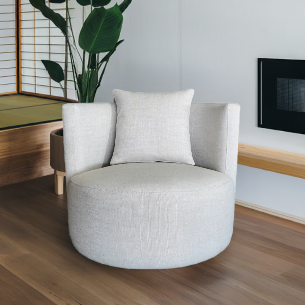 Loungechair Giratorio Rivera Color Natural