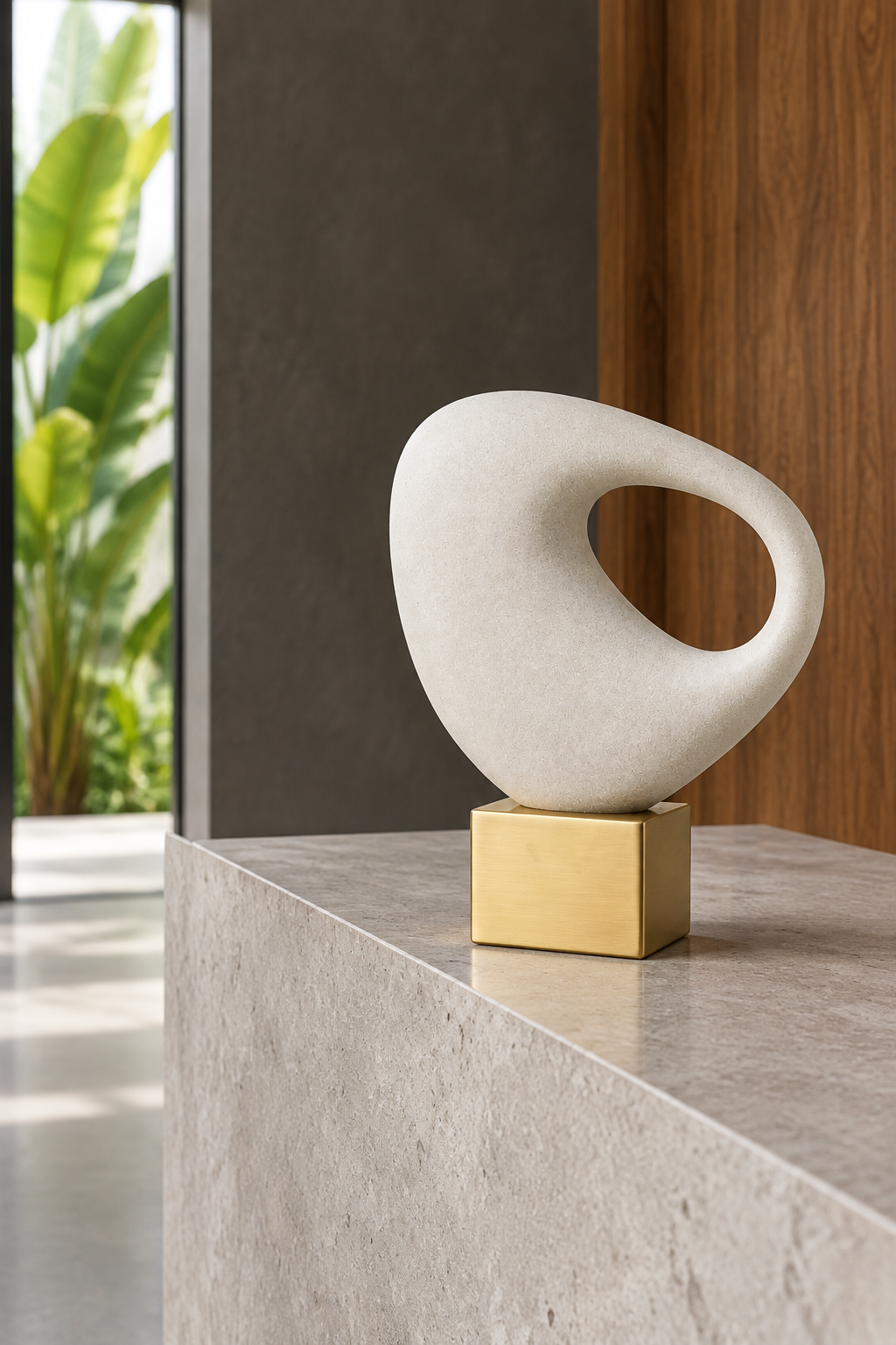 Imagen editorial de la Escultura Santorini