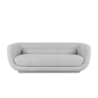 SOFÁ PORTLAND LINO GRIS CLARO - Time of Interiors 