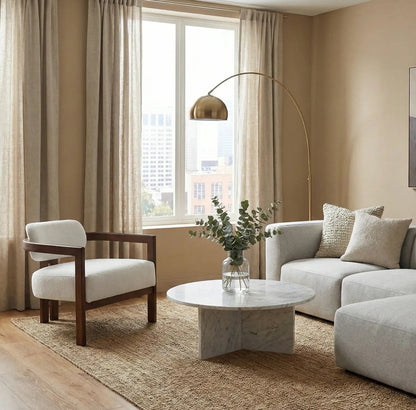 Sitial Lugano Natura Blanco Invierno