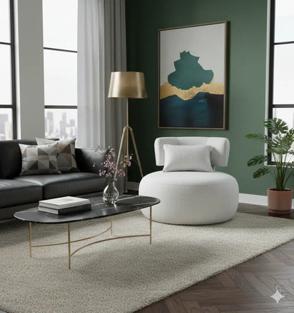 Loungechair Giratorio Dalma y Yambo Color Natural