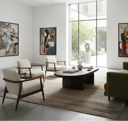 Mesa de Centro Ovalada Catalina