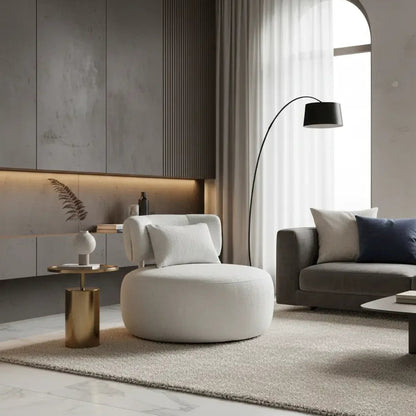 Loungechair Giratorio Dalma y Yambo Color Natural