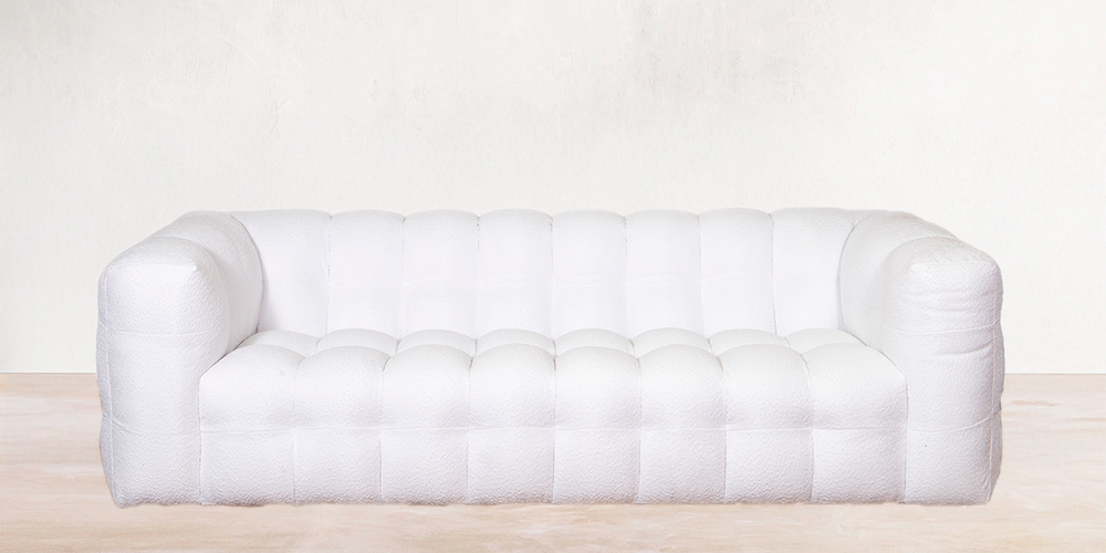 Sofá Seattle Boucle Blanco  de Exhibición