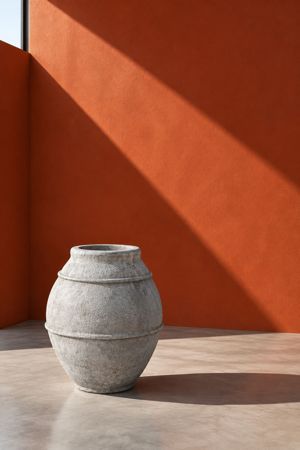Segunda variante del Macetero Amelia, muro terracota