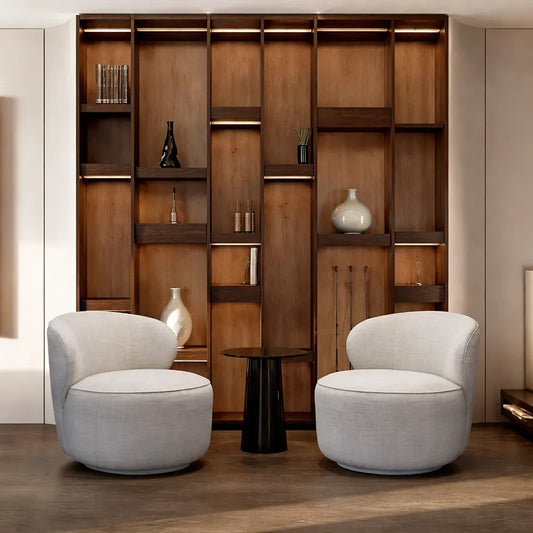 Sillón Lounge Bari Lino Beige