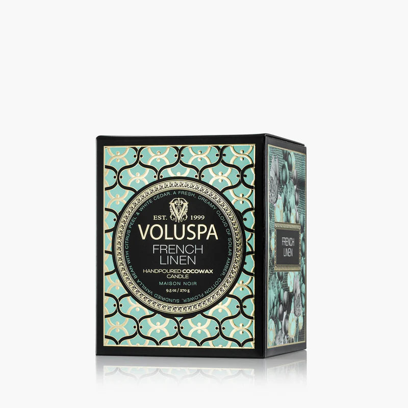 Vela Clásica French Linen Voluspa